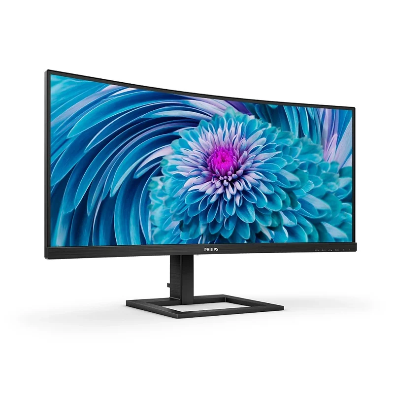 Philips 346E2CUAE/27 34" WQHD (3440x1440) 100Hz 1ms (MPRT) VA LCD UltraWide Monitor With Tilt and Height Adjustment (Black)