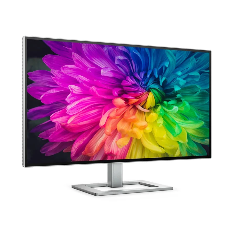 Philips 27E2F7903/71 27" UHD 4K (3840x2160) 60Hz 4ms (GTG) IPS Monitor with Height/ Tilt/ Swivel/ Pivot Adjustment (Silver)