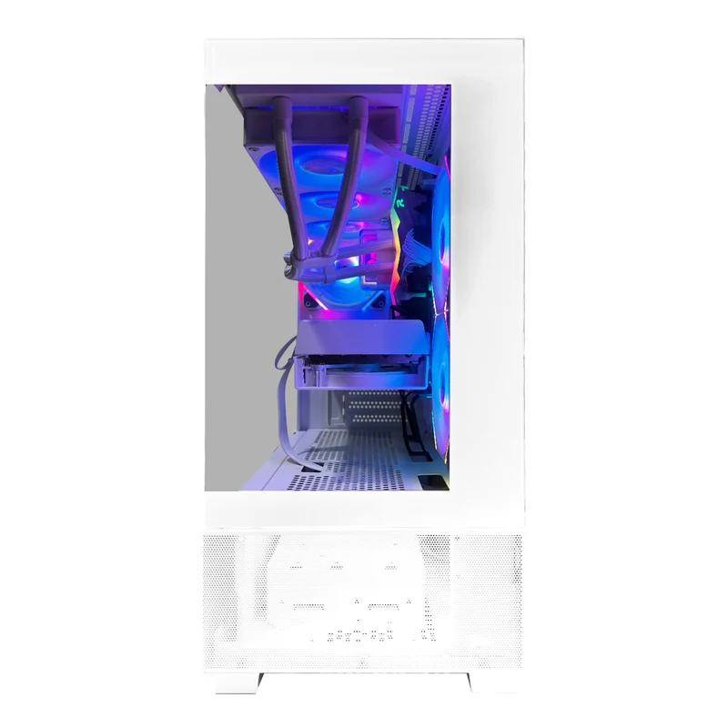 Optima DS900 Air White Desktop Gaming PC | AMD Ryzen 7 7800X3D | 32GB (2x16GB) RAM | 1TB SSD | RX 9070 XT | Windows 11 Pro