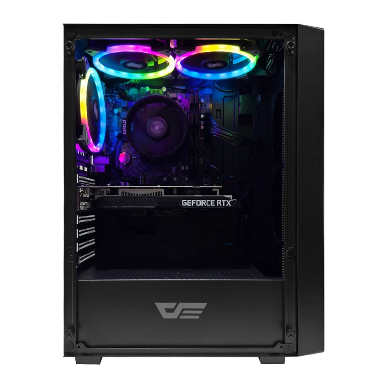 Alpha A305TG Black Desktop Gaming PC | AMD Ryzen 5 5500 | 16GB (2x8GB) RAM | 512GB SSD | RTX 3050 | Windows 11 Pro