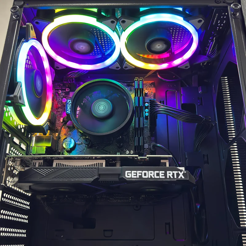 Alpha A305TG Black Desktop Gaming PC | AMD Ryzen 5 5500 | 16GB (2x8GB) RAM | 512GB SSD | RTX 3050 | Windows 11 Pro