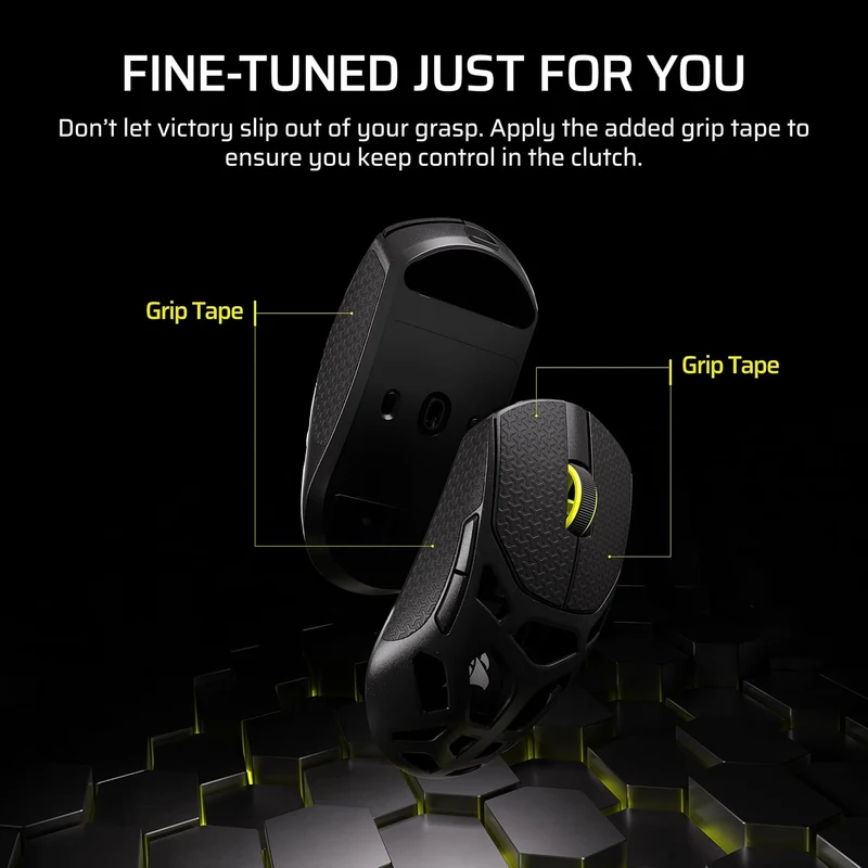 Corsair Sabre V2 Pro Wireless Magnesium Alloy Gaming Mouse (Black, White) (CH-931G100-WW, CH-931G101-WW)