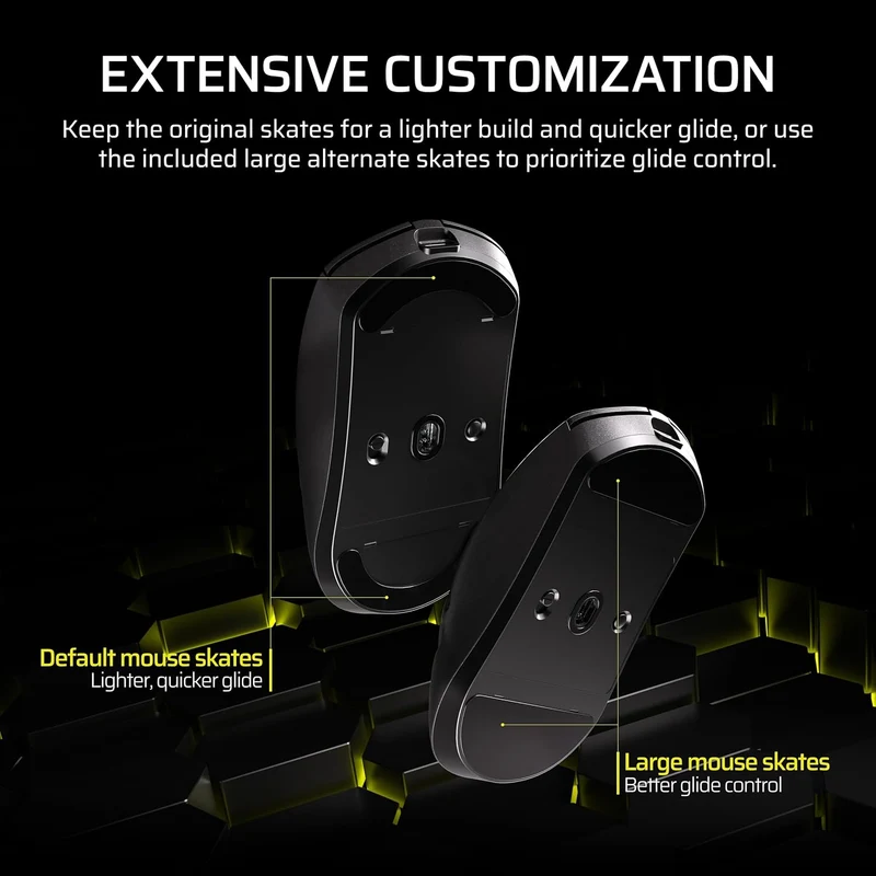 Corsair Sabre V2 Pro Wireless Magnesium Alloy Gaming Mouse (Black, White) (CH-931G100-WW, CH-931G101-WW)
