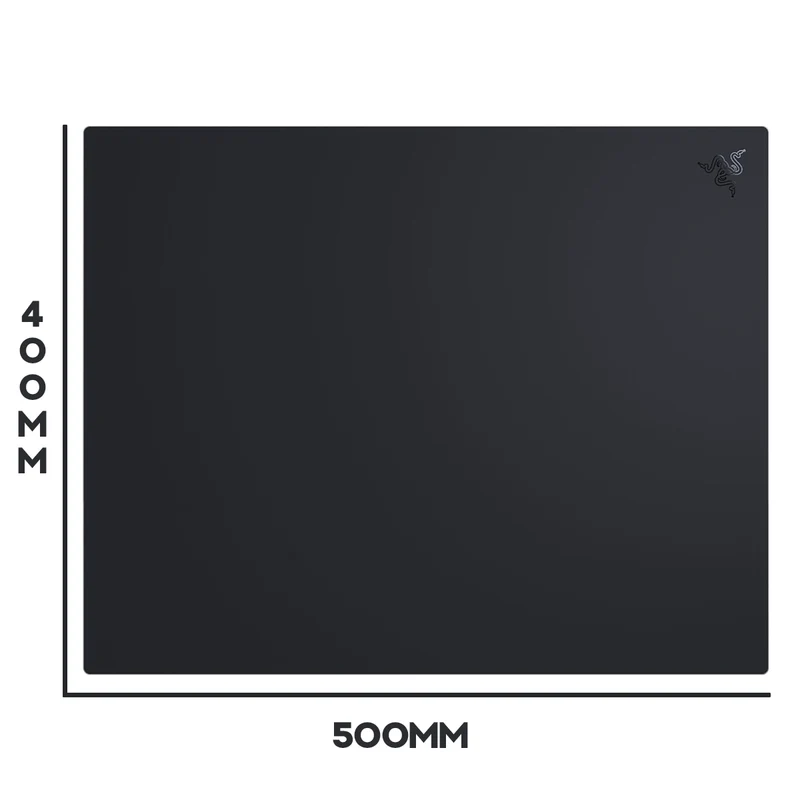 Razer Atlas Pro Ultra-Thin Premium 1.9mm Tempered Glass Gaming Mouse Mat - L (Black)