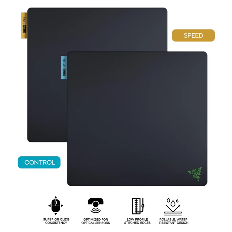 Razer Gigantus V2 Pro Soft eSports Gaming Mouse Mat - L (Black) (Speed, Control)