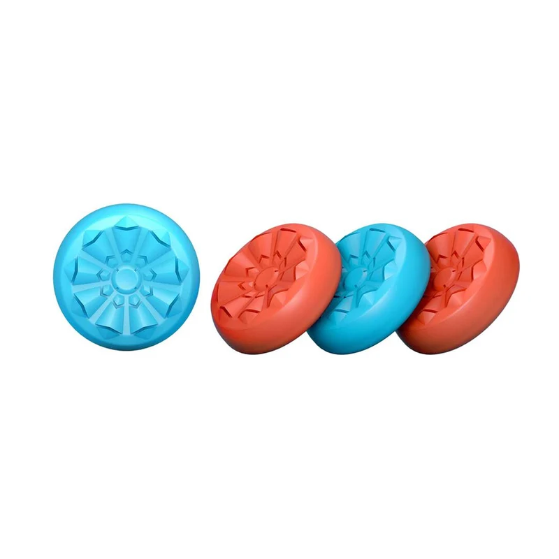 SteelSeries Kontrolfreek No-Slip Thumb Grips Red/Blue Galaxy Edition for Nintendo Switch 2 (1515-SW2)