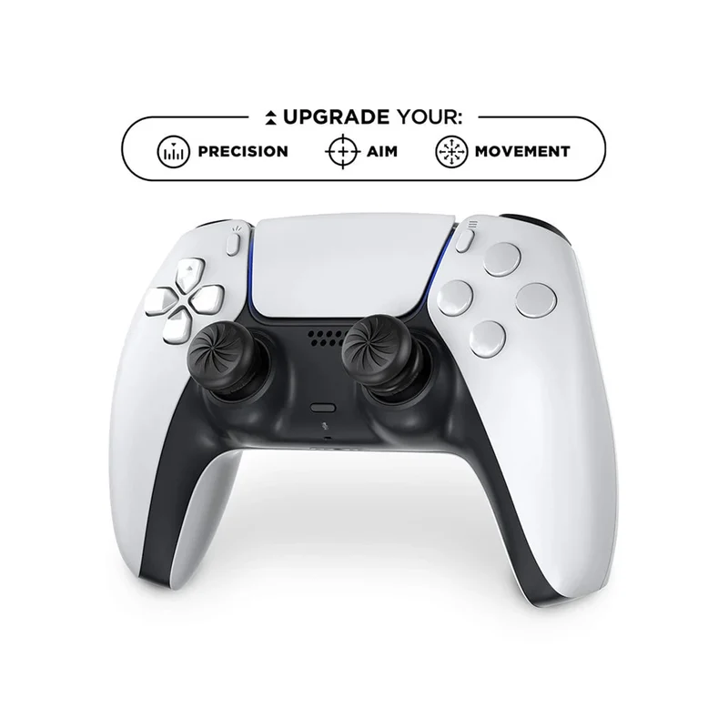SteelSeries Kontrolfreek First Person Shooter Thumbsticks Vortex Edition for PS5 / PS4 (Black) (6300-PS5)