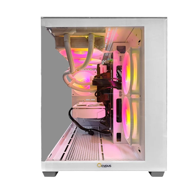 Aurora C54 White Desktop Gaming PC | AMD Ryzen 7 8700F | 16GB (2x8GB) RAM | 1TB SSD | RTX 5060 Ti | Windows 11 Pro