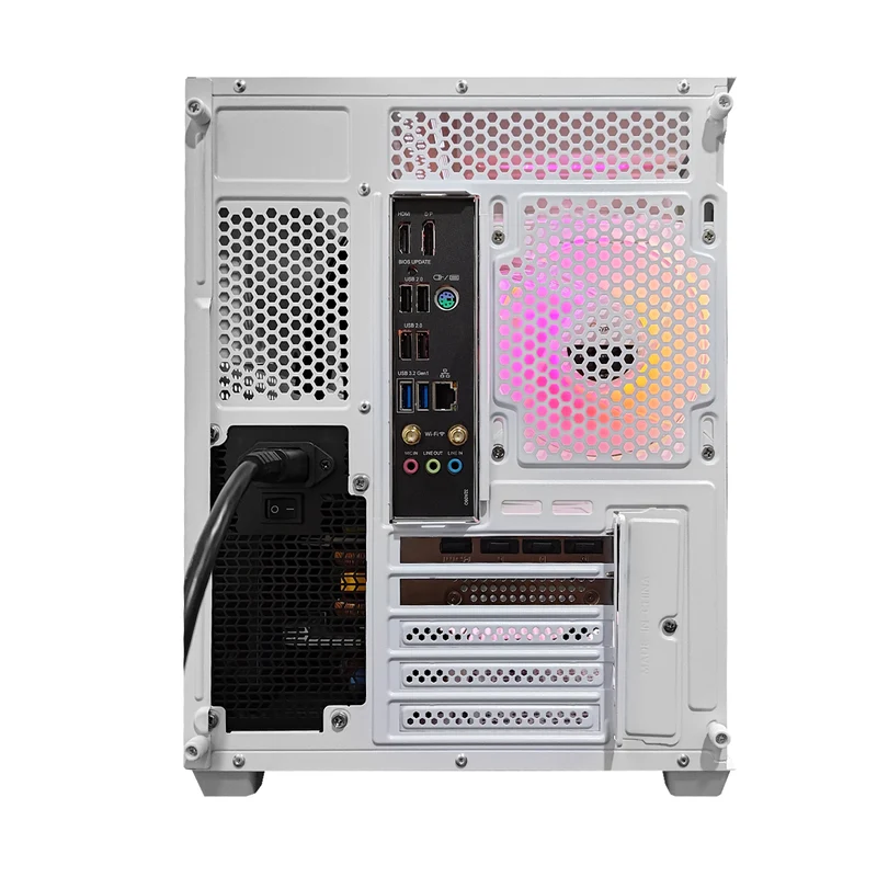 Aurora C54 White Desktop Gaming PC | AMD Ryzen 7 8700F | 16GB (2x8GB) RAM | 1TB SSD | RTX 5060 Ti | Windows 11 Pro