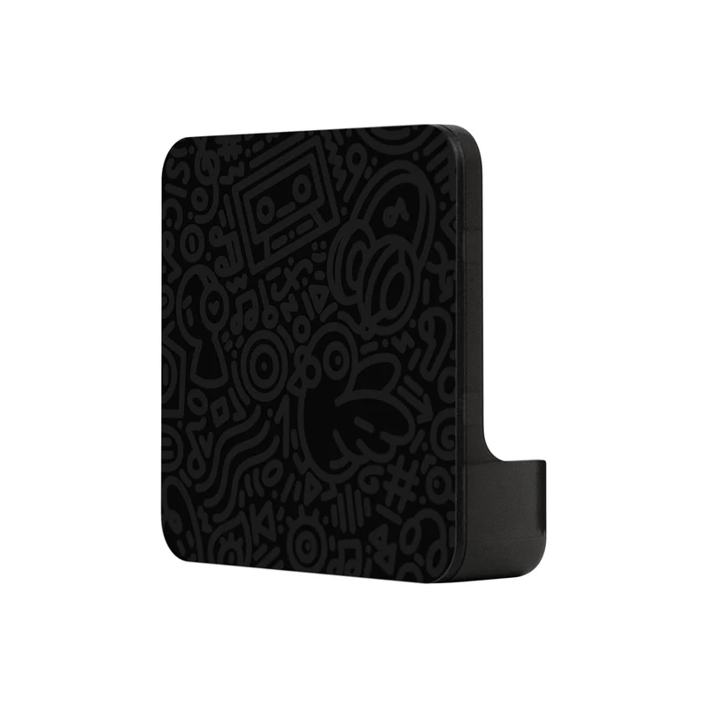HiBy W4 MagSafe Magnetic Backplate (Black)