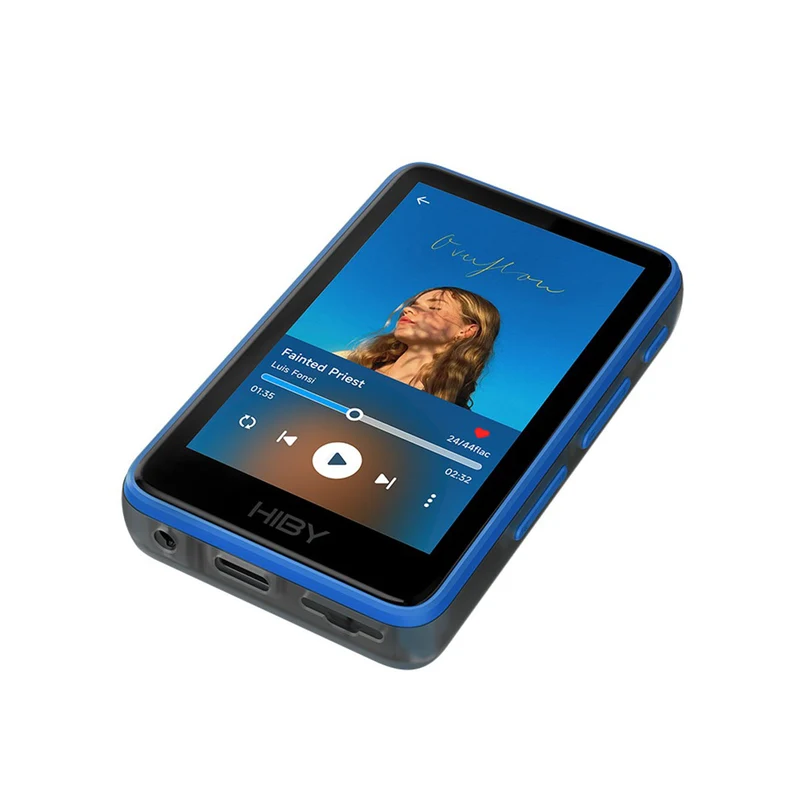 HiBy R1 HiFi CS43131 DAC | DSD256 / PCM384 | HiBy OS Wireless Digital Audio Player (Black, White, Blue, Orange, Green)