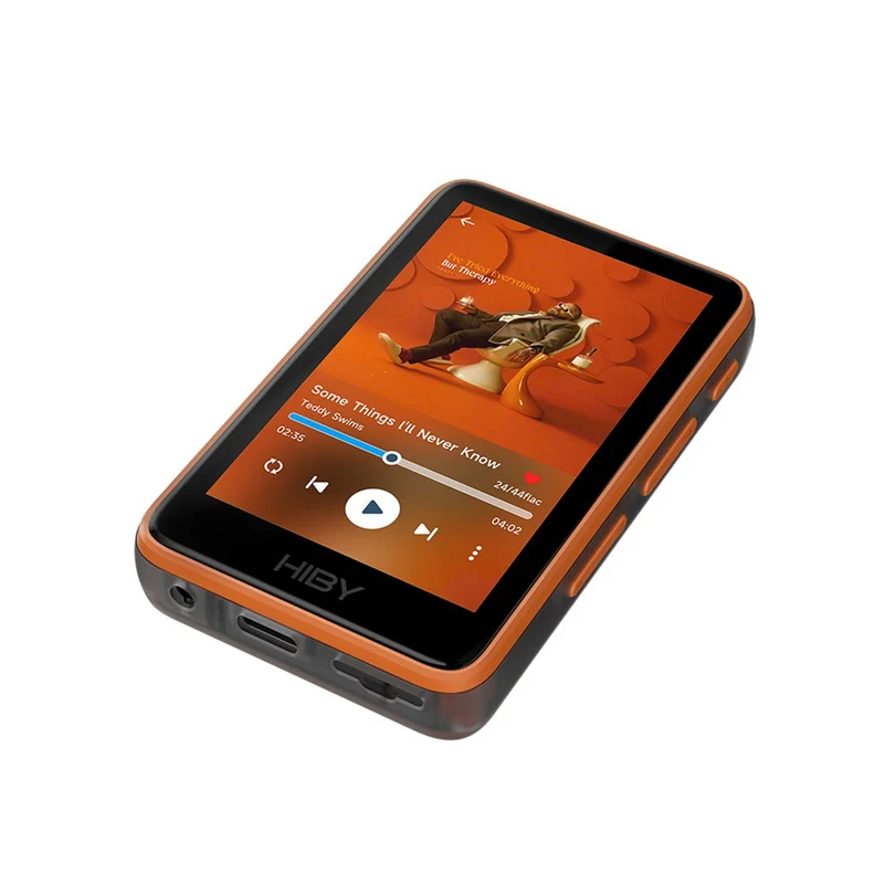 HiBy R1 HiFi CS43131 DAC | DSD256 / PCM384 | HiBy OS Wireless Digital Audio Player (Black, White, Blue, Orange, Green)