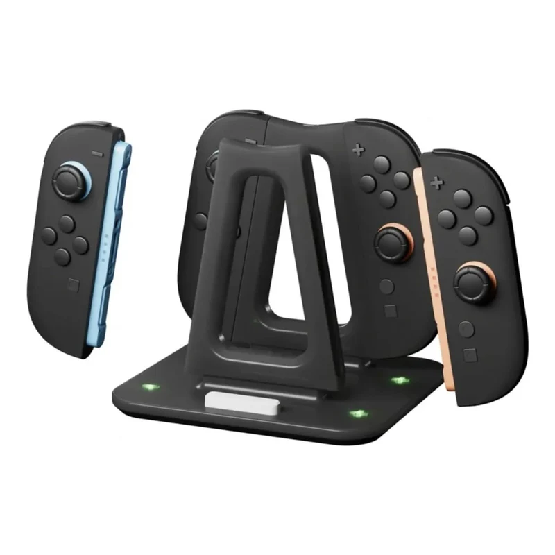 Genki Dual Wield Charging Grips and Base for Joy-Con 2 (HTGDW)
