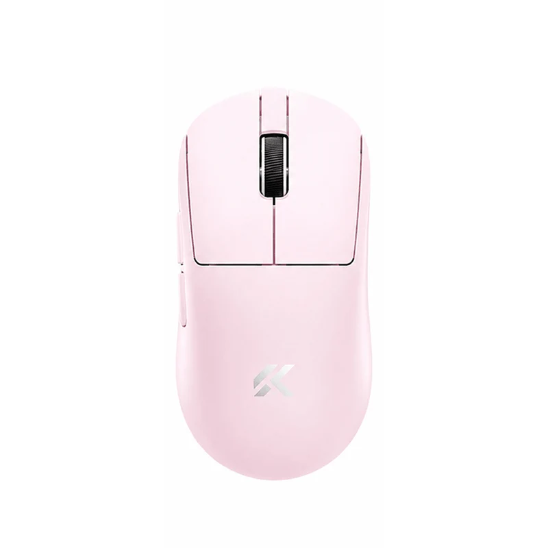 MCHOSE A7 V3 Pro Tri-Mode Lightweight eSports Gaming Mouse (Berry Red, White, Pink)