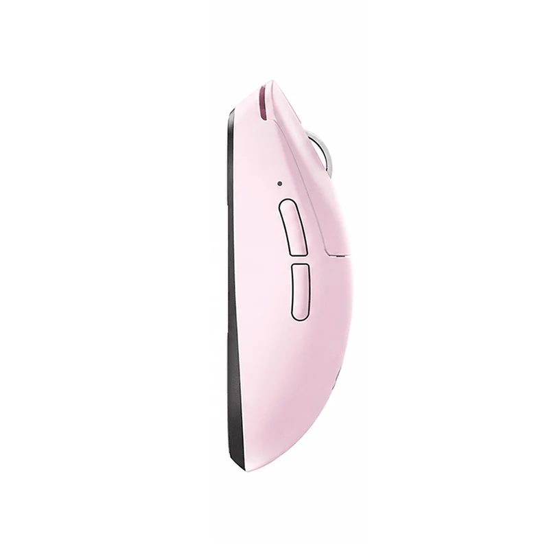 MCHOSE A7 V3 Pro Tri-Mode Lightweight eSports Gaming Mouse (Berry Red, White, Pink)