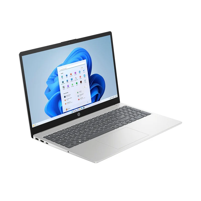 HP 15-fc0826AU Laptop (Natural Silver) | 15.6" FHD (1920x1080) IPS | Ryzen 5 7530U | 16GB RAM | 512GB SSD | AMD Radeon Graphics | Windows 11 Home | MS Office Home 2024 + MS 365 Basic + HP Everyday 16" Laptop Briefcase