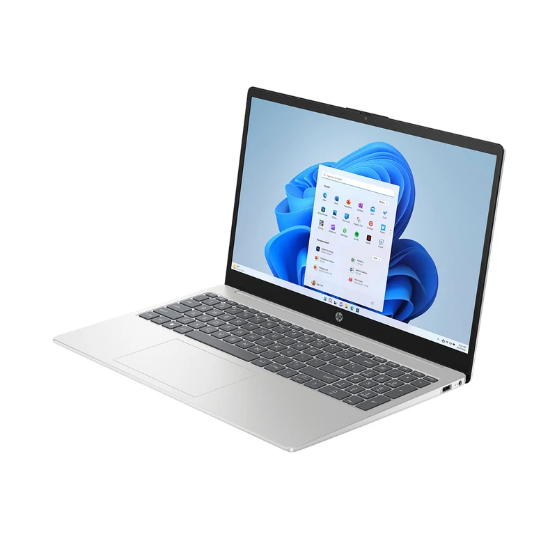 HP 15-fc0826AU Laptop (Natural Silver) | 15.6" FHD (1920x1080) IPS | Ryzen 5 7530U | 16GB RAM | 512GB SSD | AMD Radeon Graphics | Windows 11 Home | MS Office Home 2024 + MS 365 Basic + HP Everyday 16" Laptop Briefcase