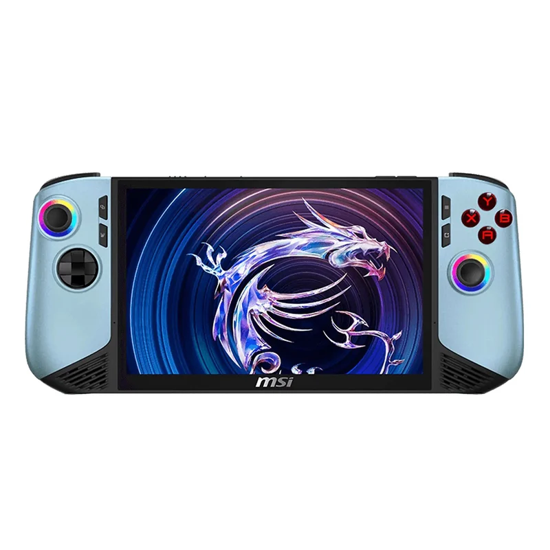 MSI Claw 8 AI+ A2VM-253PH Handheld Gaming PC (Glacier Blue) | 8" FHD+ (1920x1200) 120Hz Touch | Core Ultra 7 258V | 32GB RAM | 1TB SSD | Intel Arc | Windows 11 Home