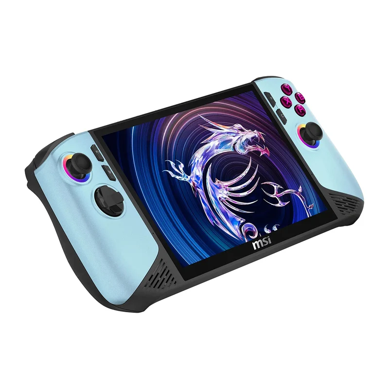MSI Claw 8 AI+ A2VM-253PH Handheld Gaming PC (Glacier Blue) | 8" FHD+ (1920x1200) 120Hz Touch | Core Ultra 7 258V | 32GB RAM | 1TB SSD | Intel Arc | Windows 11 Home
