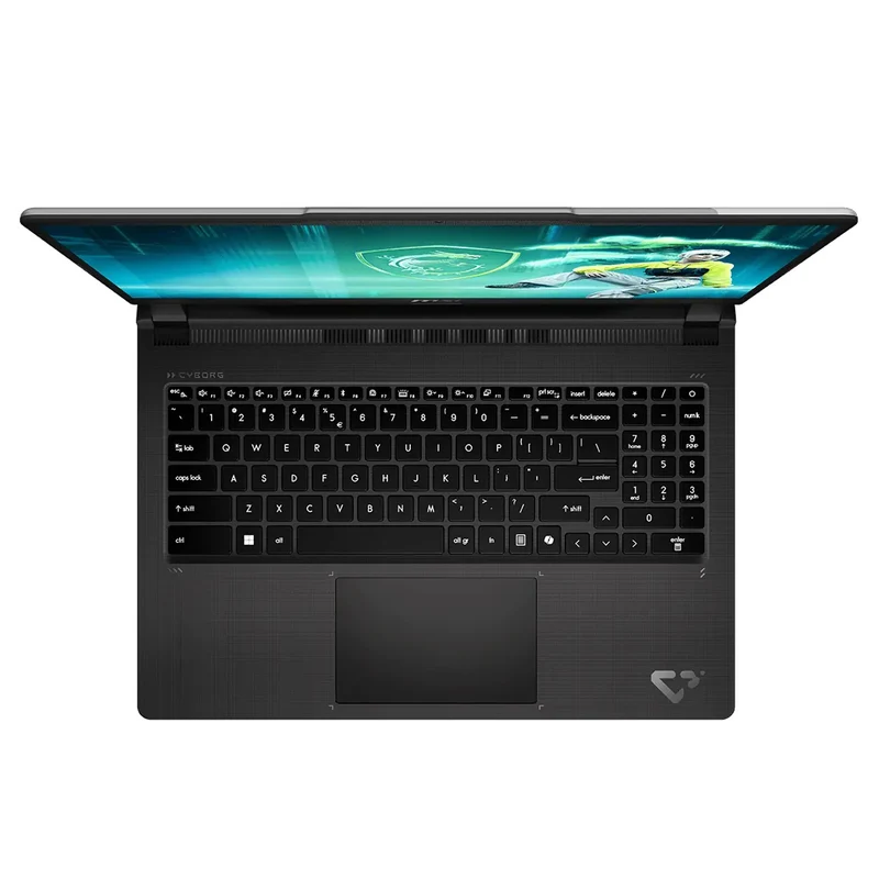 MSI Cyborg A15 Max C1WF-074PH Gaming Laptop (Platinum Gray) | 15.6" FHD (1920x1080) 144Hz IPS | Ryzen 7 170 | 16GB RAM | 512GB SSD | RTX 5060 | Windows 11 Home + MSI Essential Backpack