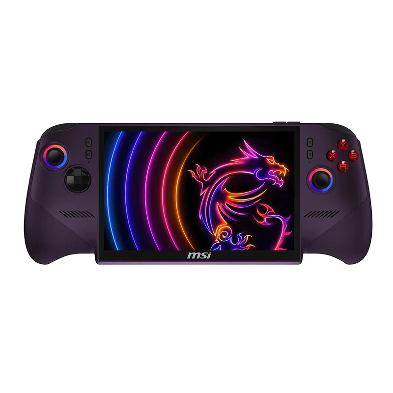 MSI Claw 8 EX AI+ CG3EM-025PH Launch Pack Handheld Gaming PC (Void Purple) | 8" FHD+ (1920x1200) 120Hz IPS Touch Display | Intel Arc G3 Extreme | 32GB RAM | 1TB SSD | Intel Arc Graphics | Win 11 Home | Keychain + Travel Case III+ Grip Caps+ Tempered Glass