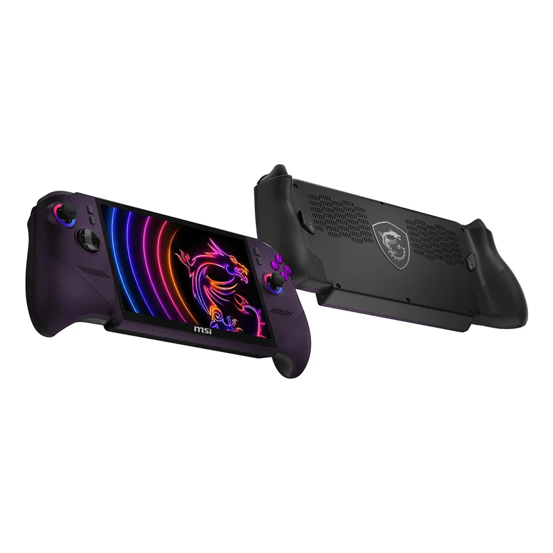 MSI Claw 8 EX AI+ CG3EM-025PH Launch Pack Handheld Gaming PC (Void Purple) | 8" FHD+ (1920x1200) 120Hz IPS Touch Display | Intel Arc G3 Extreme | 32GB RAM | 1TB SSD | Intel Arc Graphics | Win 11 Home | Keychain + Travel Case III+ Grip Caps+ Tempered Glass