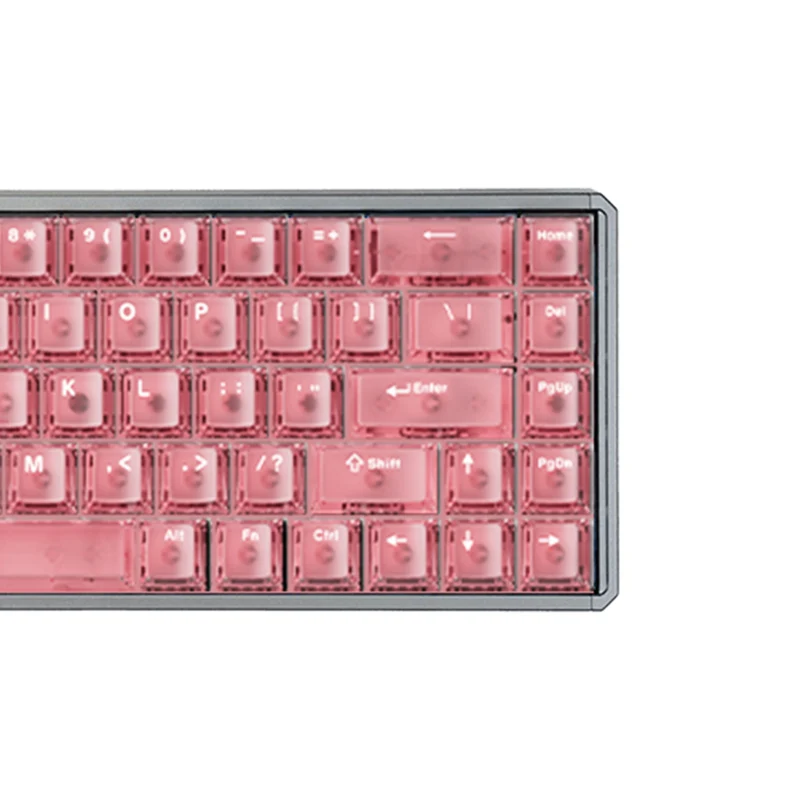 Akko MOD68 HE Aluminum Case Wired ARGB Magnetic Keyboard (Gradient Hybrid Pink Transparent) (Akko AstroAim Magnetic Switch) (02N-02I-02Z-02G-02L-02K)