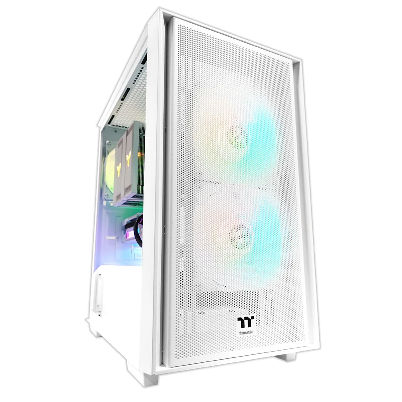 Aurora Versa Snow White Desktop Gaming PC | AMD Ryzen 7 8700F | 16GB (2X8GB) RAM | 1TB SSD | RX 9060 XT | Windows 11 Pro