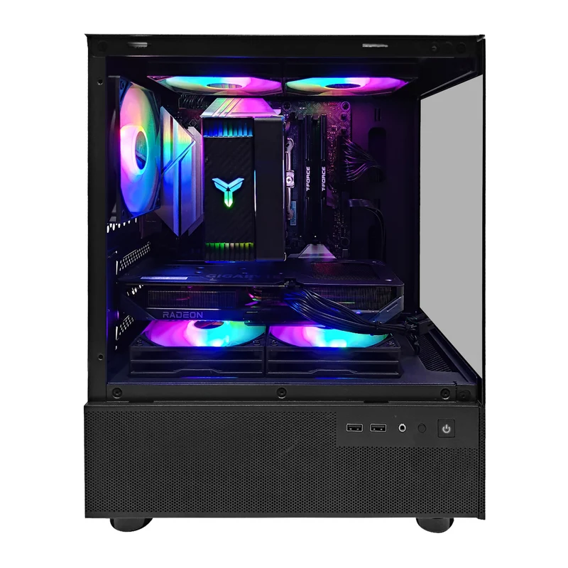 Sigma CX200M Black Desktop Gaming PC | AMD Ryzen 5 8400F | 16GB (2x8GB) RAM | 1TB SSD| RX 9060 XT | Windows 11 Pro