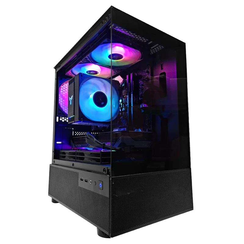 Sigma CX200M Black Desktop Gaming PC | AMD Ryzen 5 8400F | 16GB (2x8GB) RAM | 1TB SSD| RX 9060 XT | Windows 11 Pro