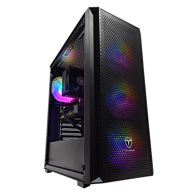 Sigma Breeze Black Desktop Gaming PC | AMD Ryzen 5 7500F | 16GB (2x8GB) RAM | 1TB SSD| RTX 5060 | Windows 11 Pro