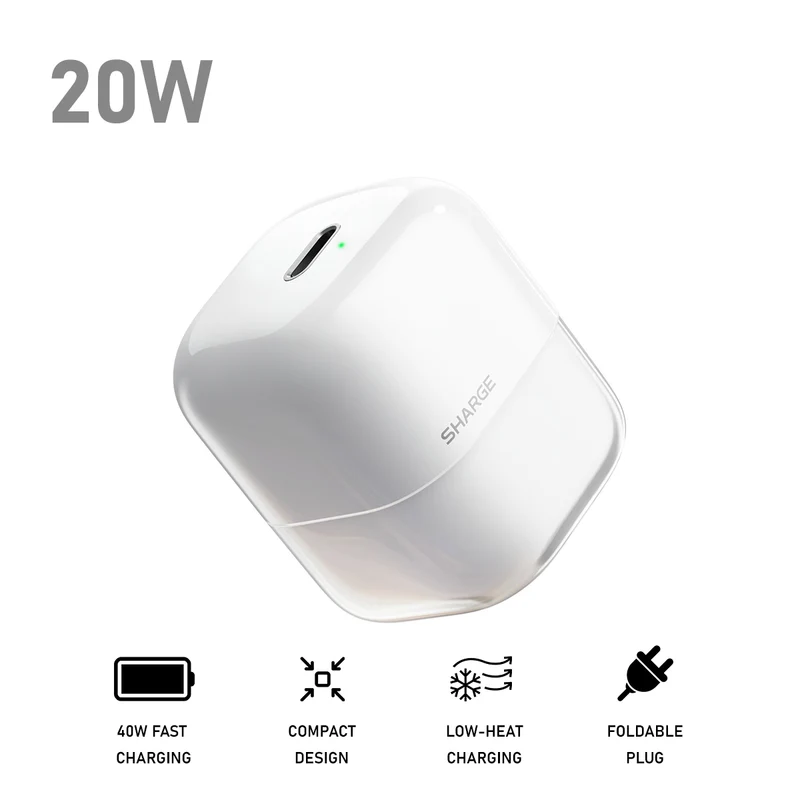 Sharge Air Charger 20W (White) (S7U)