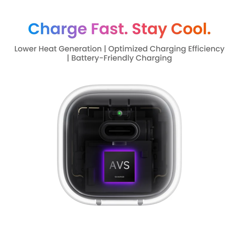 Sharge Air Charger 20W (White) (S7U)