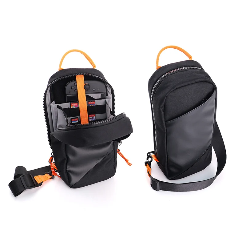 Dobe Console Storage Bag for Nintendo Switch / Nintendo Switch 2 / PS Portal / ROG Ally / ROG Xbox Ally X / Steam Deck (Black) TY-5813