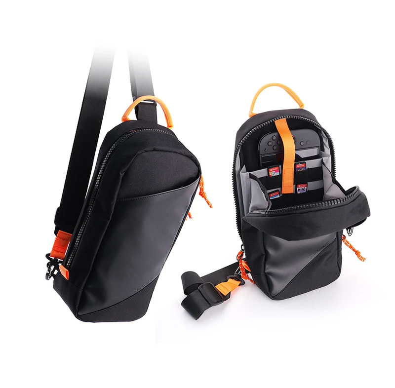 Dobe Console Storage Bag for Nintendo Switch / Nintendo Switch 2 / PS Portal / ROG Ally / ROG Xbox Ally X / Steam Deck (Black) TY-5813