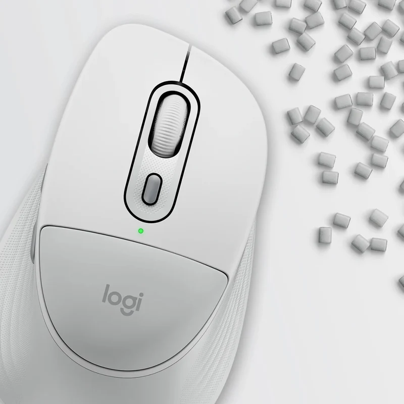 Logitech Signature Comfort Plus M850 L Wireless Mouse (Graphite, Off White) (910-007733, 910-007734)