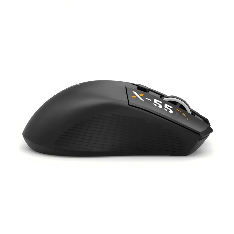 E-Yooso X-55 Ergonomic Wireless Mouse (Black, White, Green)
