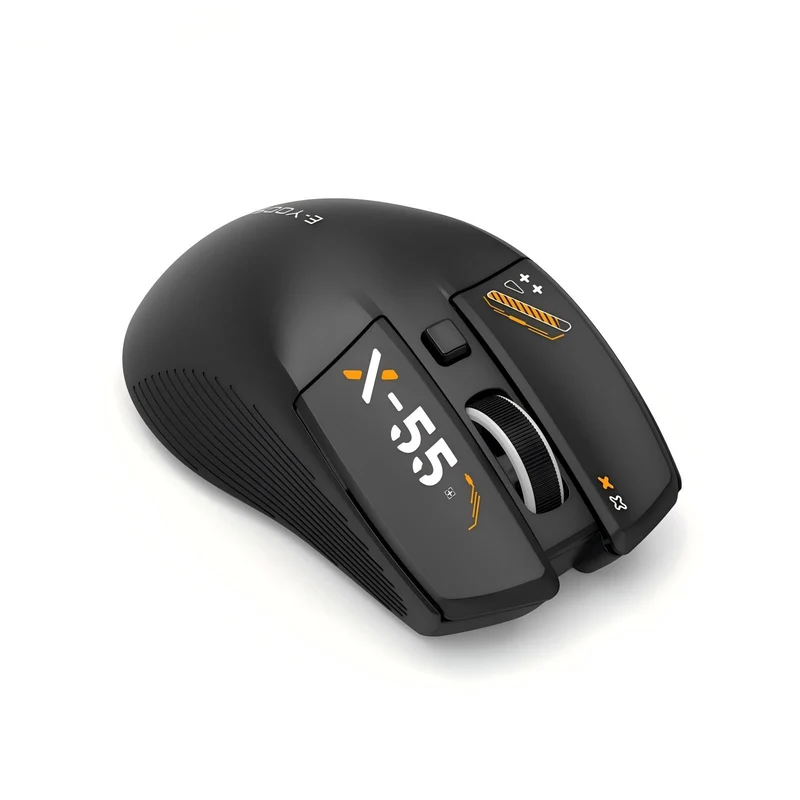 E-Yooso X-55 Ergonomic Wireless Mouse (Black, White, Green)