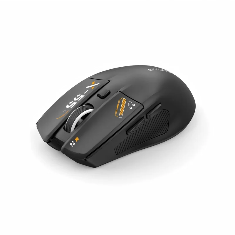 E-Yooso X-55 Ergonomic Wireless Mouse (Black, White, Green)