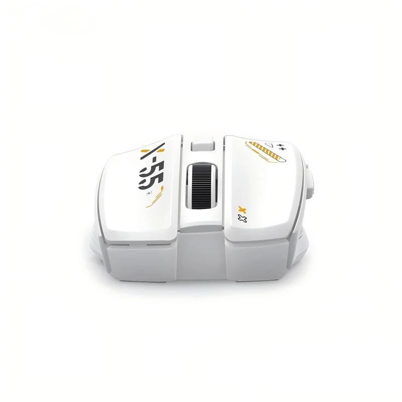 E-Yooso X-55 Ergonomic Wireless Mouse (Black, White, Green)