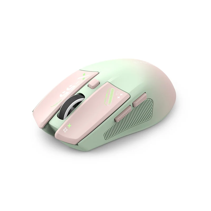E-Yooso X-55 Ergonomic Wireless Mouse (Black, White, Green)