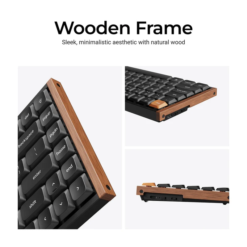 Keychron K3 Max SE QMK Wireless Hot-Swappable RGB Custom Mechanical Keyboard - Black (Keychron Milk POM Red Switch, Keychron Milk POM Brown Switch, Keychron Milk POM Banana Switch)