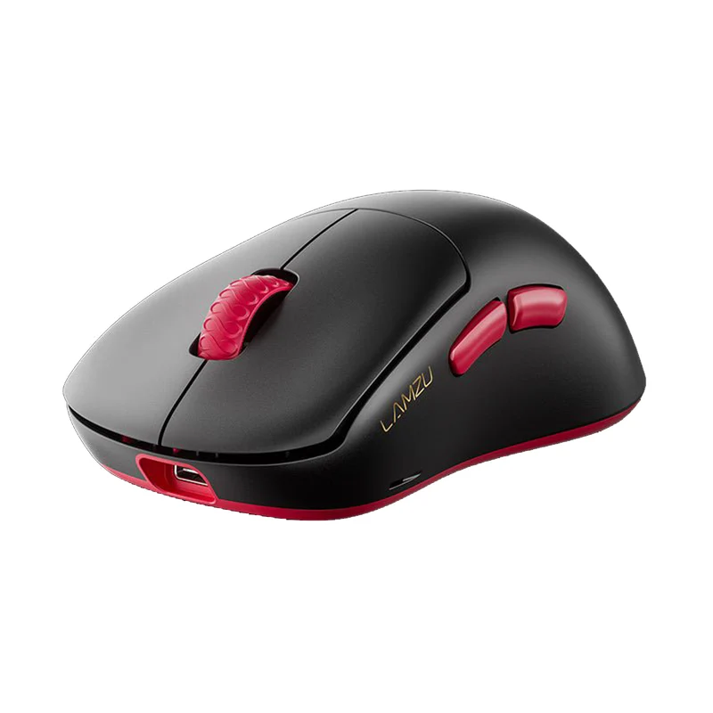 Lamzu Thorn V2 Superlight Wireless Gaming Mouse (Black/Red, White, Purple, Orange)