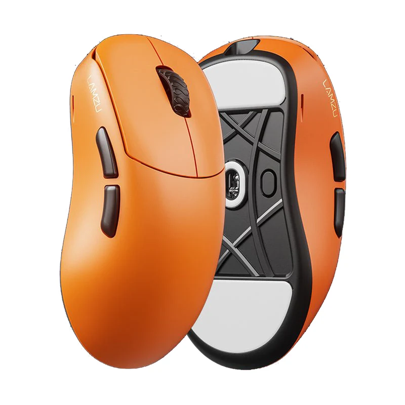 Lamzu Thorn V2 Superlight Wireless Gaming Mouse (Black/Red, White, Purple, Orange)