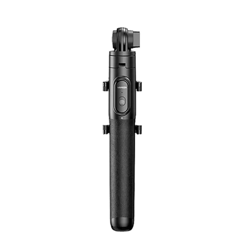 Ugreen Selfie Stick Tripod Stand with Bluetooth Remote & Adjustable Length - 1.5m (Black) (LP586/15062)