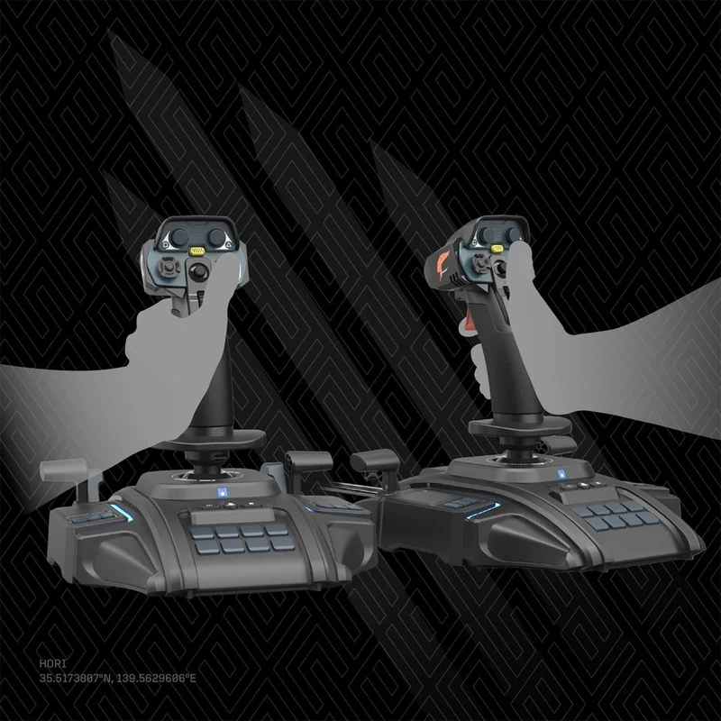 Hori Ace Combat 8 Wings of Theve Flight Stick for PS5 / PS4 / PC (SPF-034A)