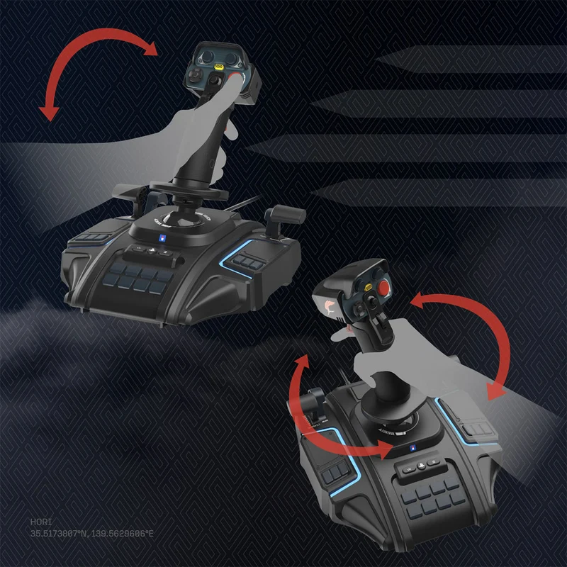 Hori Ace Combat 8 Wings of Theve Flight Stick for PS5 / PS4 / PC (SPF-034A)