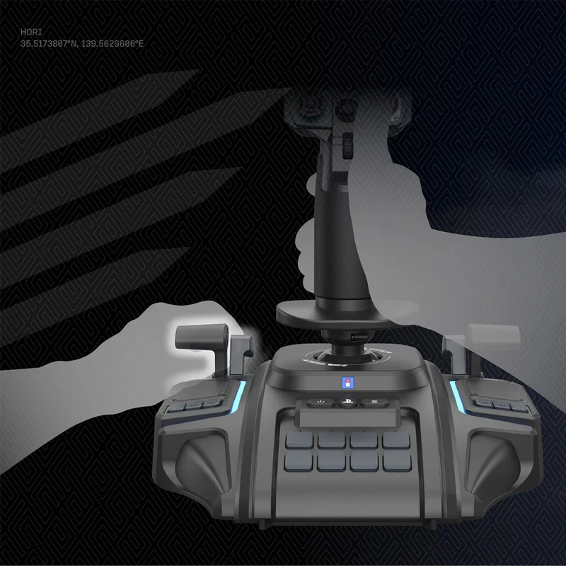 Hori Ace Combat 8 Wings of Theve Flight Stick for PS5 / PS4 / PC (SPF-034A)