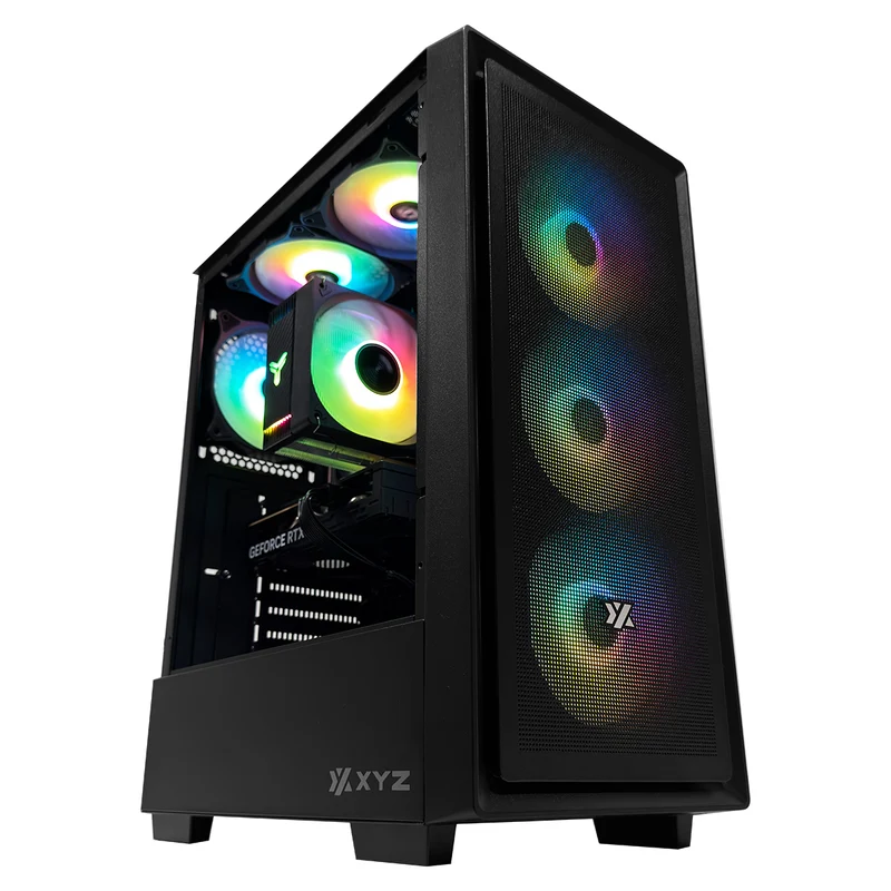 Sigma Airone Black Desktop Gaming PC | AMD Ryzen 5 7500F | 16GB (2x8GB) RAM | 1TB SSD | RTX 5060 | Windows 11 Pro