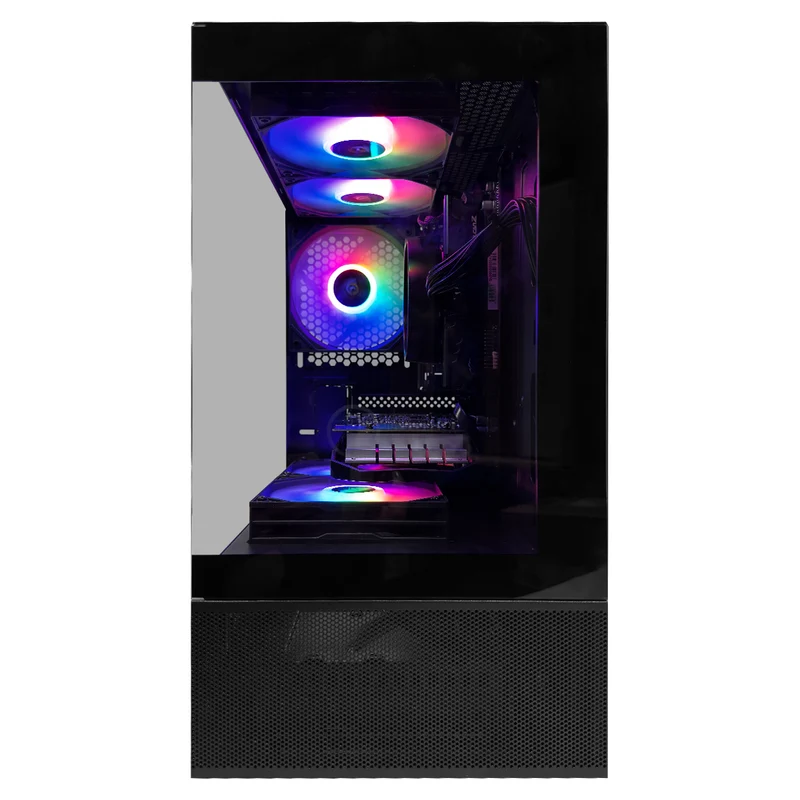 Alpha CX200M Black Desktop Gaming PC | AMD Ryzen 5 5500 | 16GB (2x8GB) RAM | 512GB SSD | RTX 3050 | Windows 11 Pro